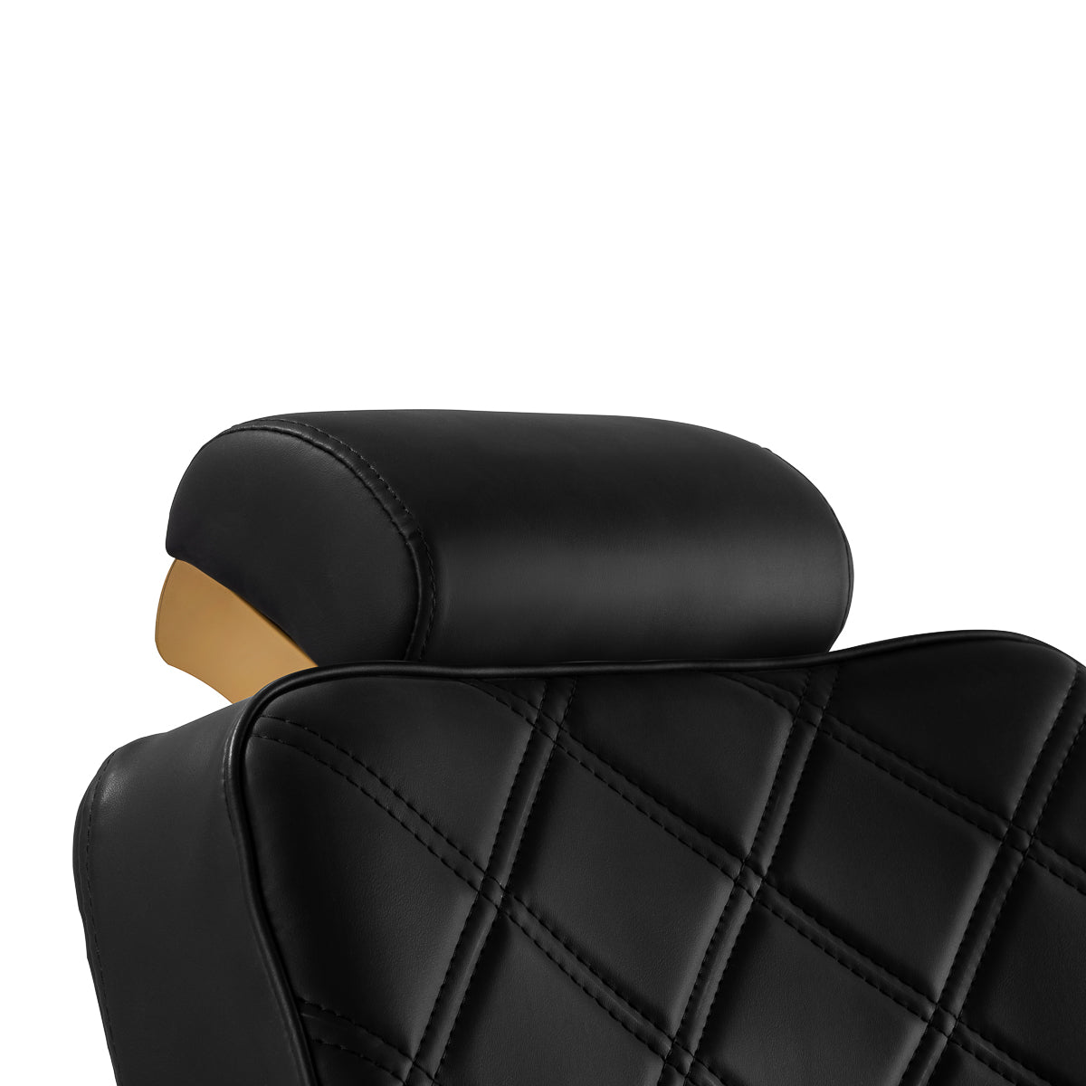 ActiveShop Gabbiano Friseurstuhl Leonardo Gold Schwarz