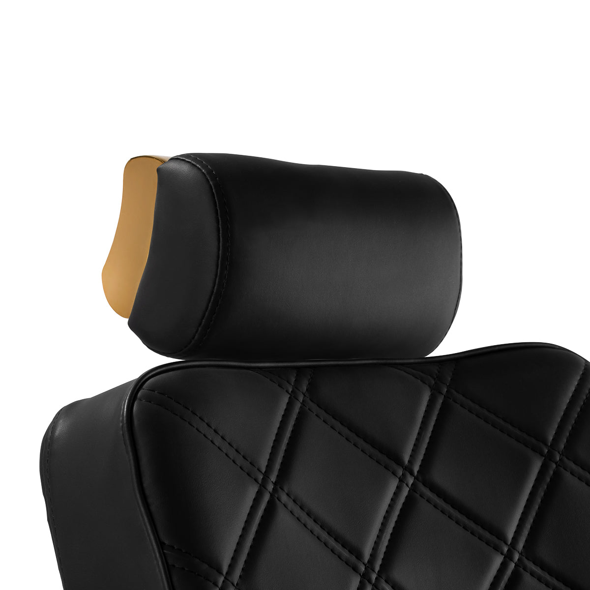 ActiveShop Gabbiano Friseurstuhl Leonardo Gold Schwarz