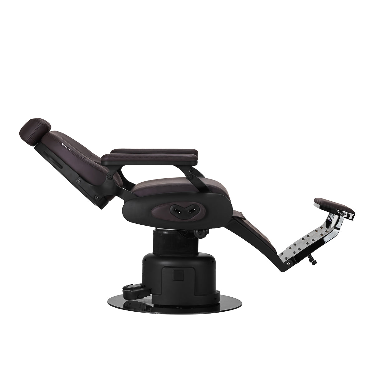 ActiveShop Elektrischer Barberstuhl Gabbiano Duke Braun
