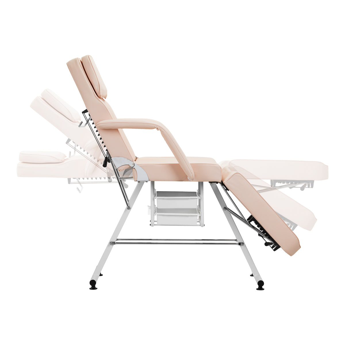 ActiveShop Kosmetikstuhl Basic 202 mit Wannen in rosa
