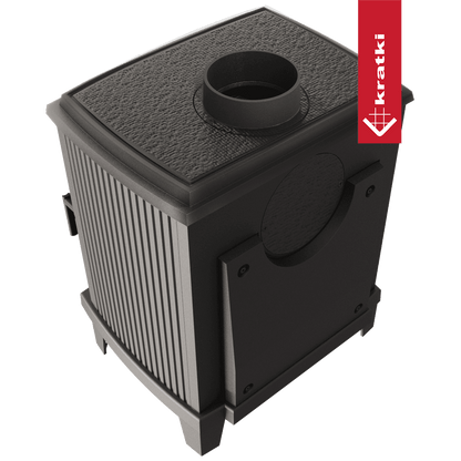 Kratki Gußeisen Kaminofen KRATKI K11 Ø 150 6 kW