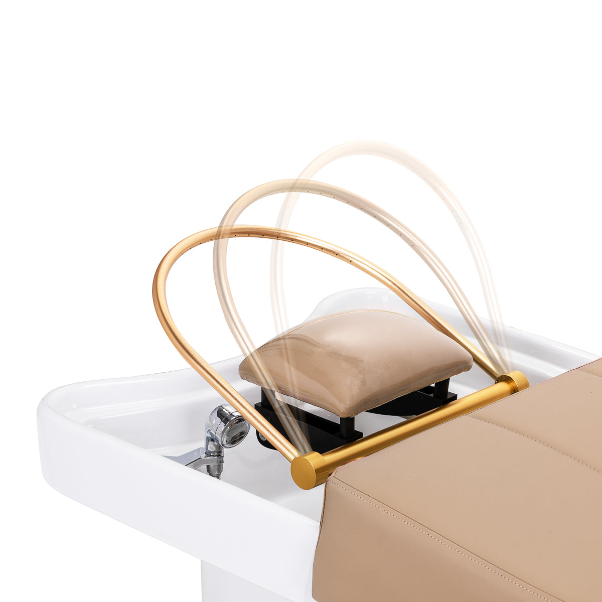 ActiveShop Gabbiano Liegekopfwaschbecken Head Spa 017 beige