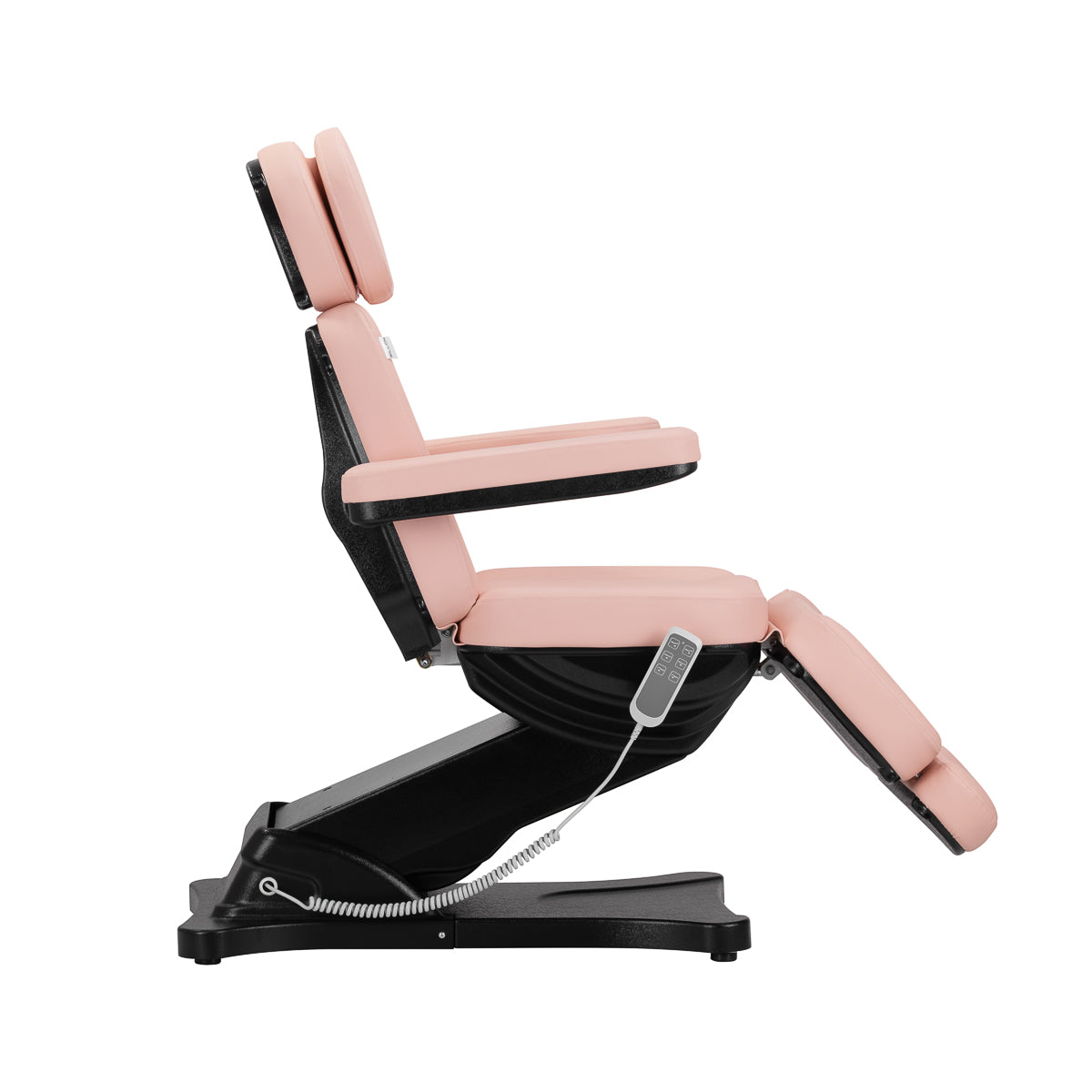 ActiveShop Elektrischer Kosmetikstuhl SILLON CLASSIC 3 Motoren rosa schwarz