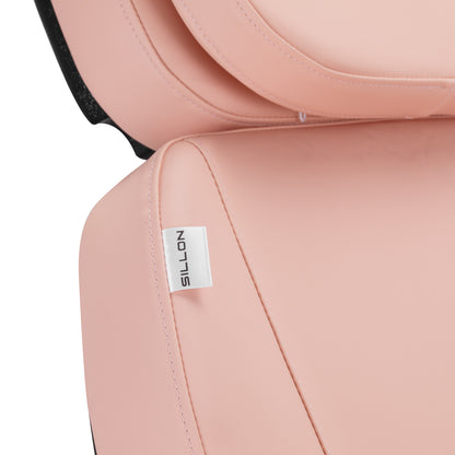 ActiveShop Elektrischer Kosmetikstuhl SILLON CLASSIC 3 Motoren rosa schwarz
