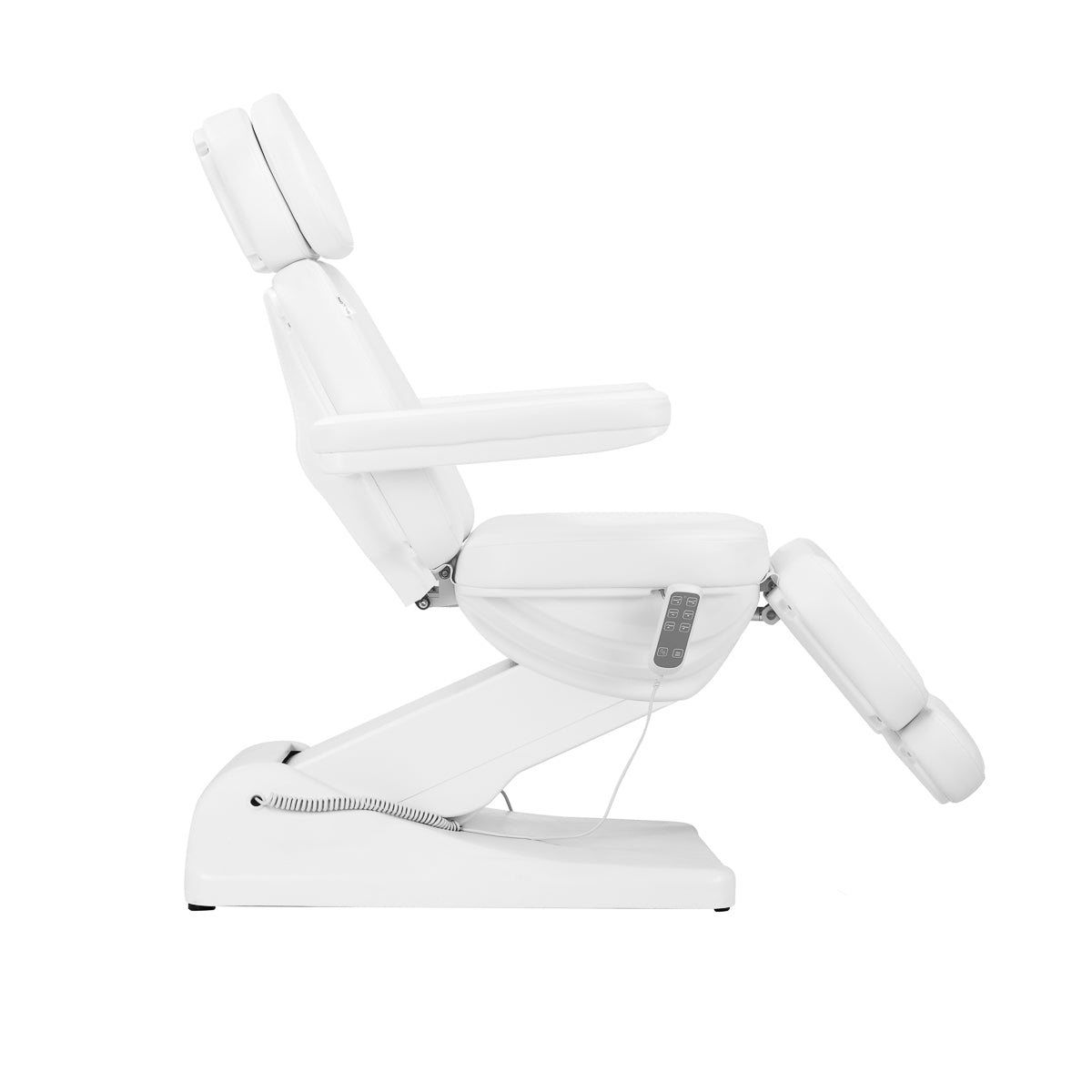 ActiveShop Elektrischer Kosmetikstuhl SILLON Luxury 3 Motoren weiß
