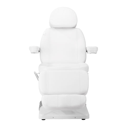 ActiveShop Elektrischer Kosmetikstuhl SILLON Luxury 3 Motoren weiß Fußsteuerung