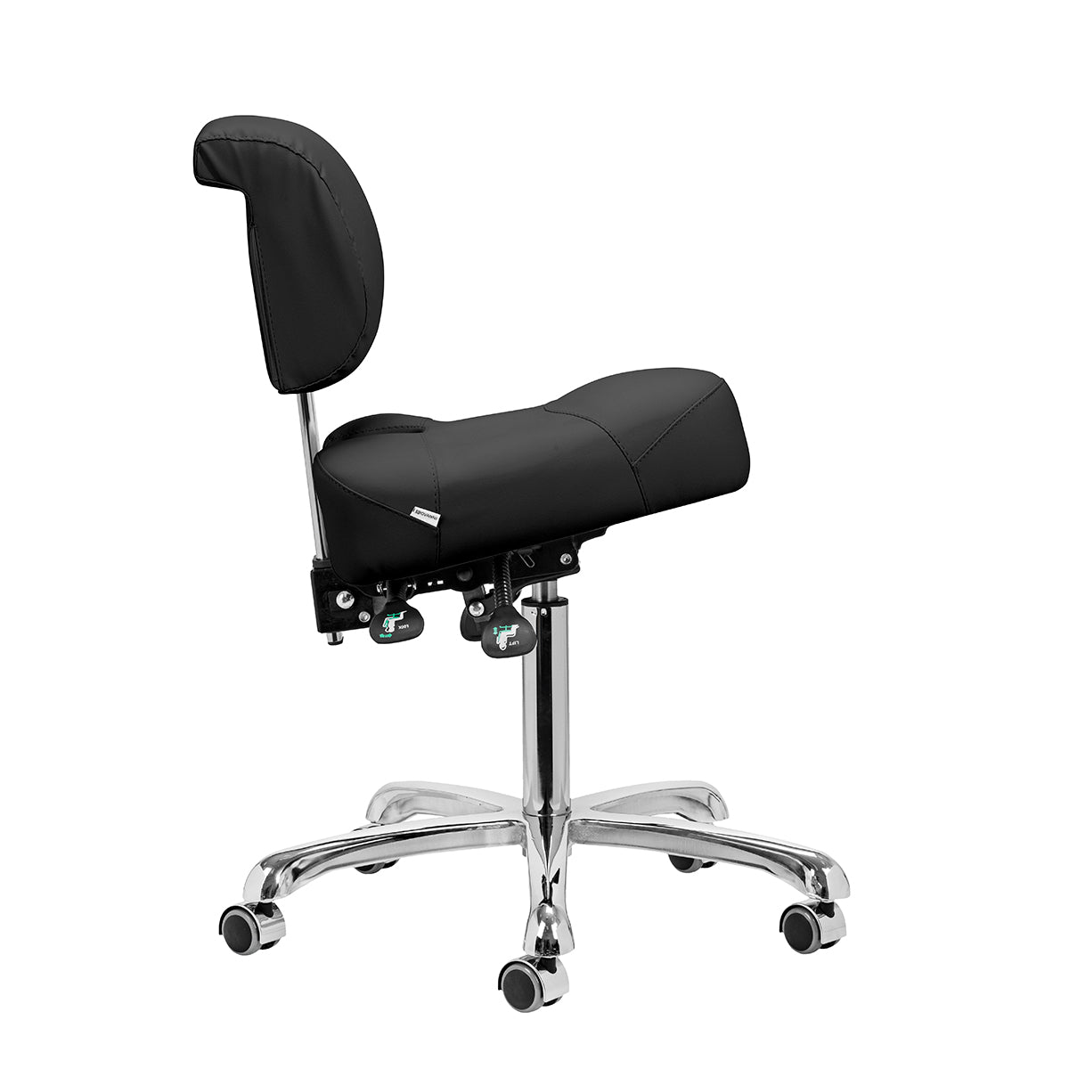 ActiveShop Podologischer Hocker 1005 Giovanni schwarz