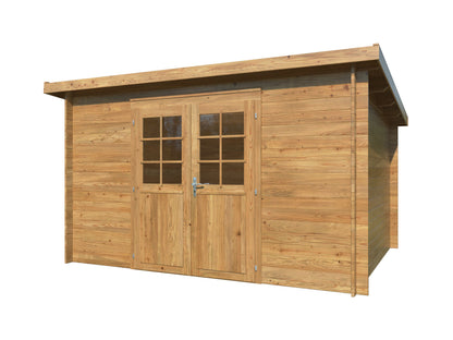 Palmako Alice 9,0 m2 - Braun kesseldruckimprägniert