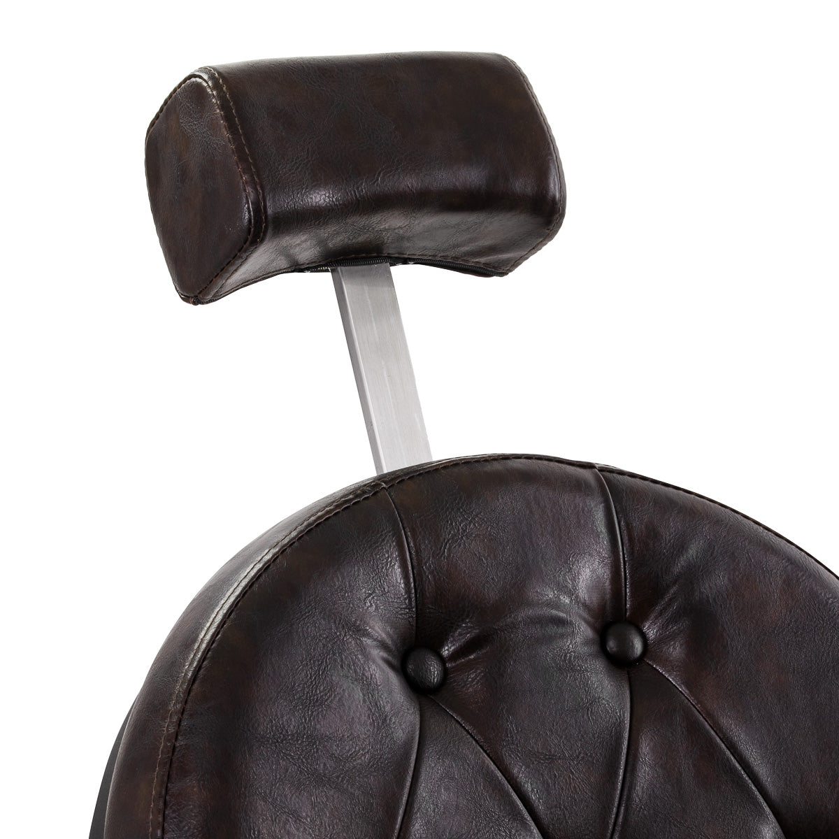 ActiveShop Gabbiano Friseurstuhl President braun mit schwarzem Rahmen