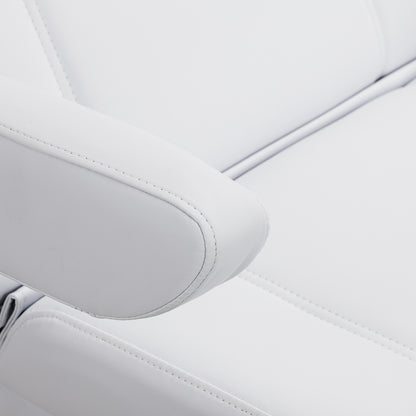 ActiveShop Azzurro Lux Kosmetikstuhl 4m weiß mit Wiege