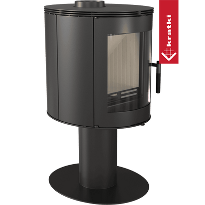 Kratki Kaminofen aus Stahl KRATKI ORBIT Ø 150 7 kW