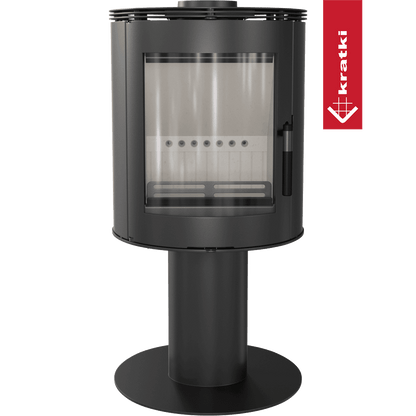 Kratki Kaminofen aus Stahl KRATKI ORBIT Ø 150 7 kW