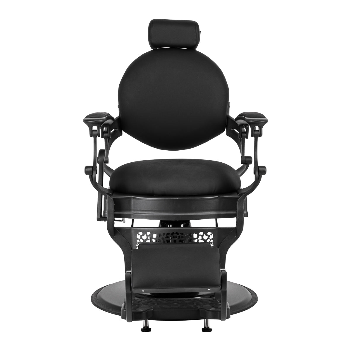 ActiveShop Gabbiano Barbersessel Niccolo schwarz knopflos