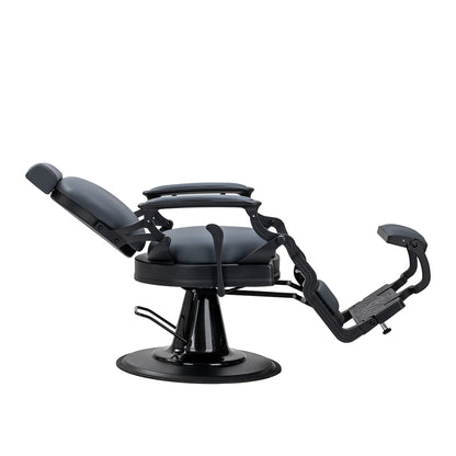ActiveShop Gabbiano Barbersessel Niccolo grafit ohne Knöpfe