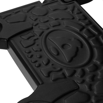 ActiveShop Gabbiano Barbersessel Niccolo schwarz mit schwarzem Rahmen