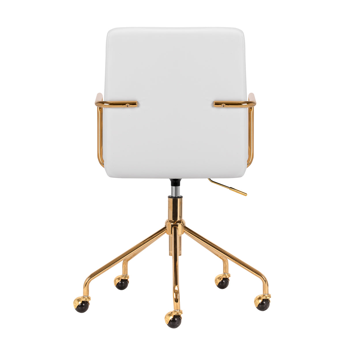 ActiveShop Kosmetikstuhl QS-OF211G gold creme-grau