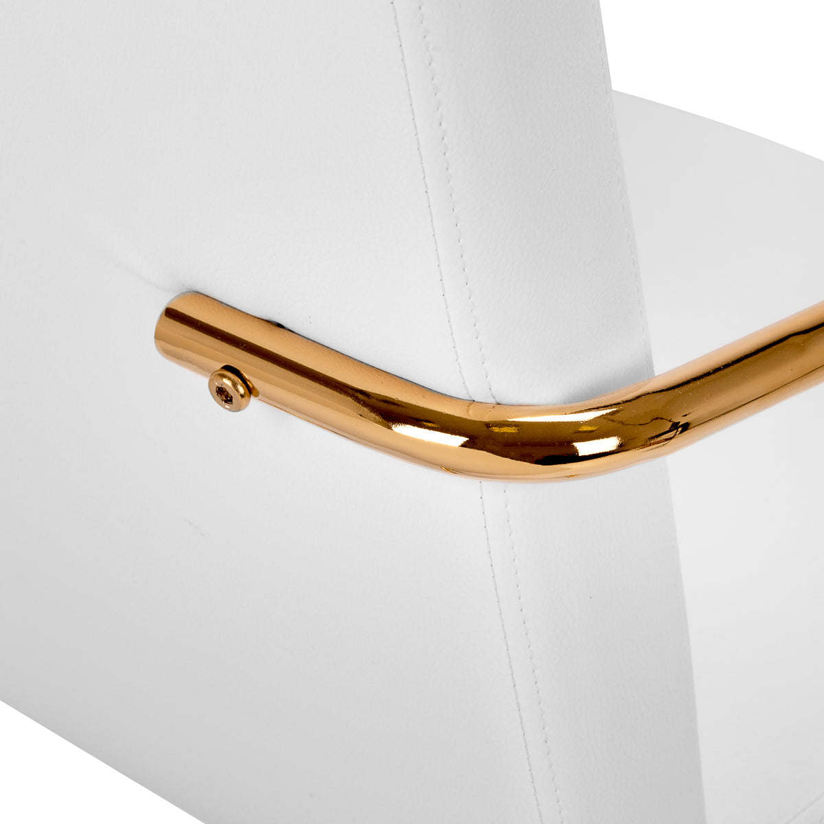 ActiveShop Kosmetikstuhl QS-OF211G gold creme-grau