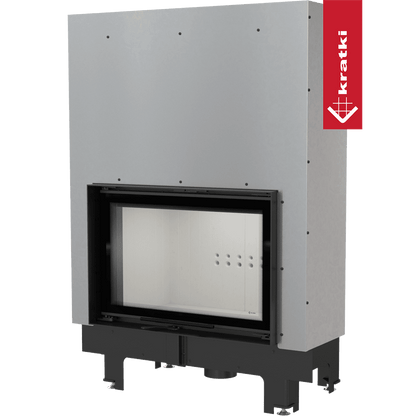 Kratki Wasserführender Kamineinsatz KRATKI MBO 15 kW Ø 200 mit Schiebetür