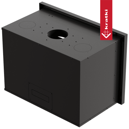 Kratki Kamin-Kassette KRATKI ARKE 75 8 kW Ø 150 mit Türfeder