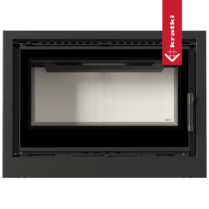 Kratki Kamin-Kassette KRATKI ARKE 80 12 kW Ø 200 mit Türfeder