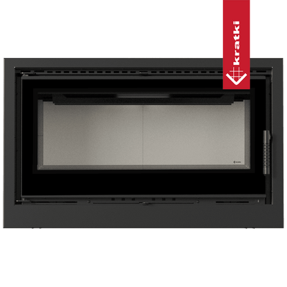 Kratki Kamin-Kassette KRATKI ARKE 95 14 kW Ø 200 mit Türfeder