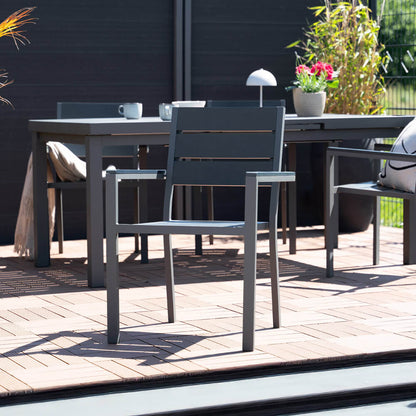 Home Deluxe Gartenstuhl MADERA - 11 Stück