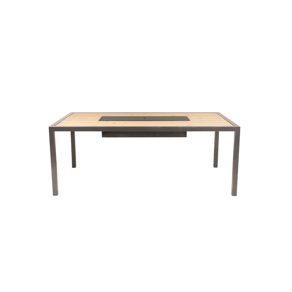 Home Deluxe Sitzgarnitur aus Lärche NAXOS - 200 x 43 cm Made in Germany