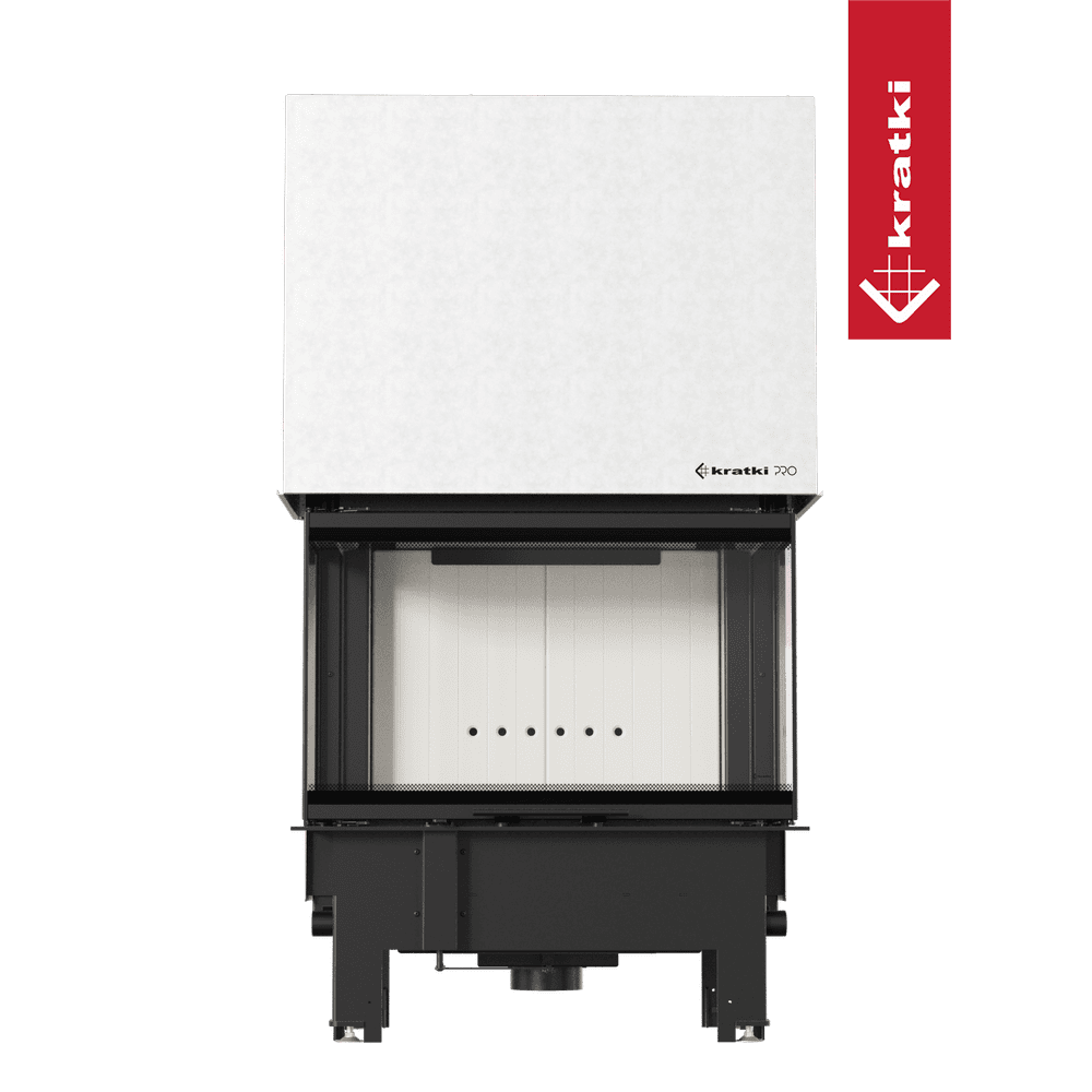 Kratki Kamineinsatz KRATKI REGNOR 800/400 links rechts 8 kW Ø 200 Sprossenverglasung