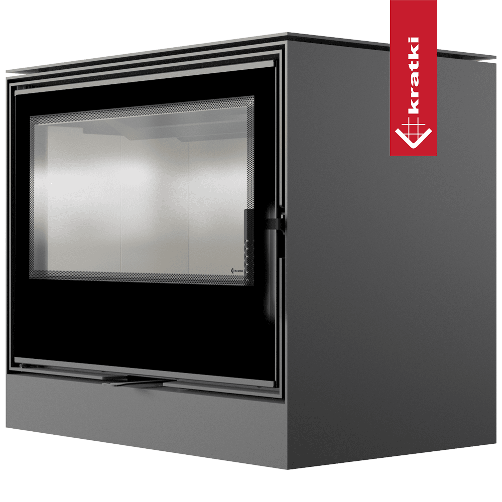 Kratki Kaminofen aus Stahl KRATKI KARI 80 Ø 180 12 kW