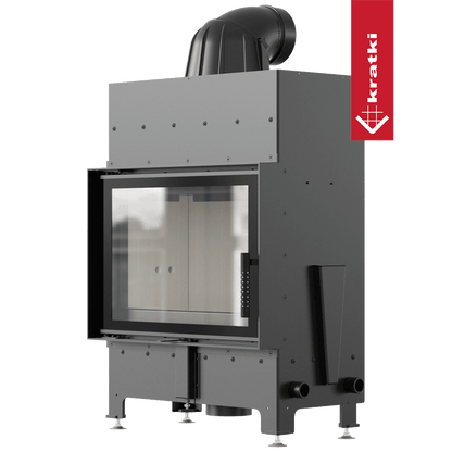 Kratki Kamineinsatz aus Stahl KRATKI FLOKI S 8 kW Ø 160