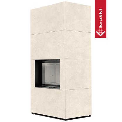 Kratki Kaminbausatz KRATKI FLOKI BOX 8 kW Ø 160 Quarzsinter FOKOS TALCO