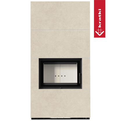 Kratki Kaminbausatz KRATKI FLOKI BOX 8 kW Ø 160 Quarzsinter FOKOS SALE