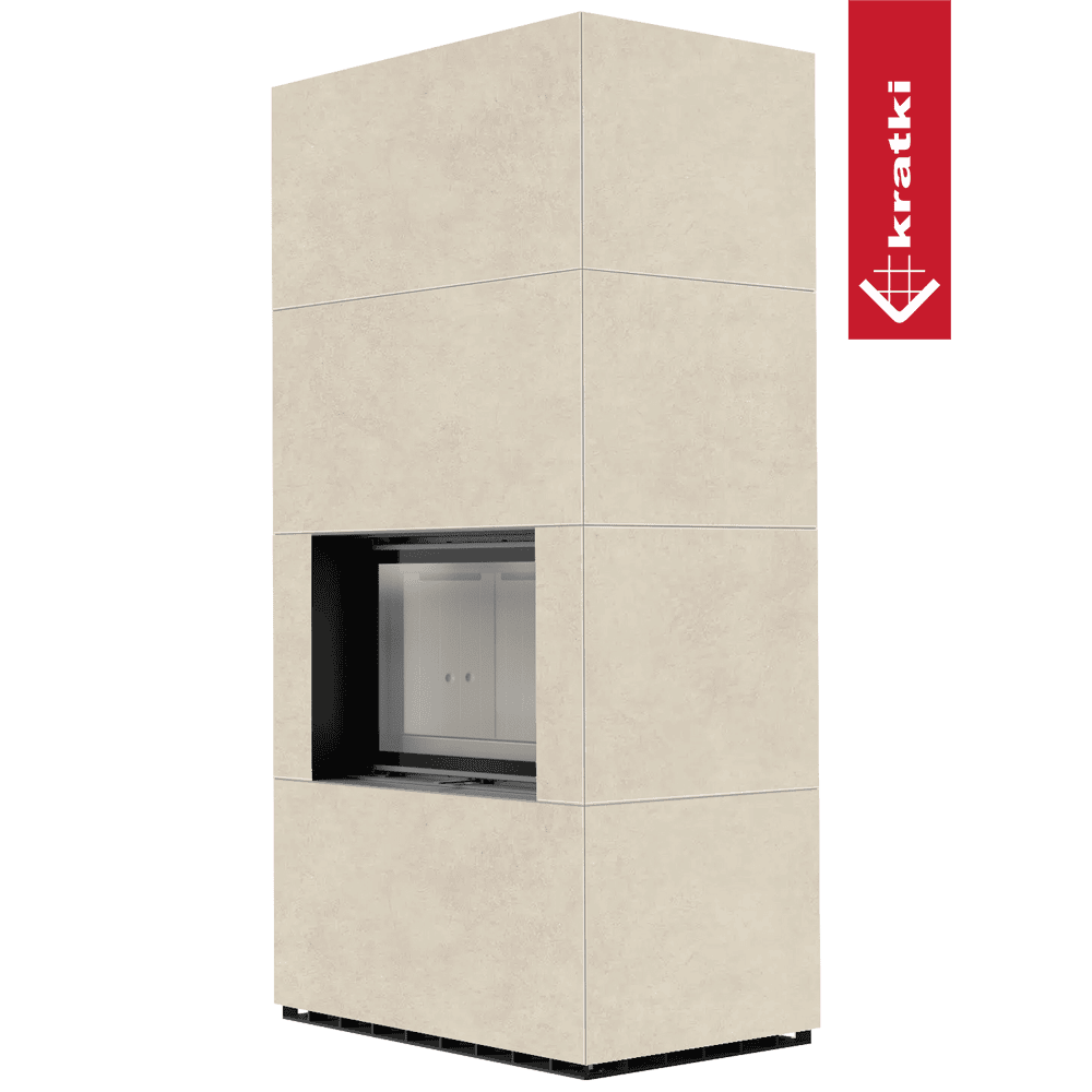Kratki Kaminbausatz KRATKI FLOKI BOX 8 kW Ø 160 Quarzsinter FOKOS SALE