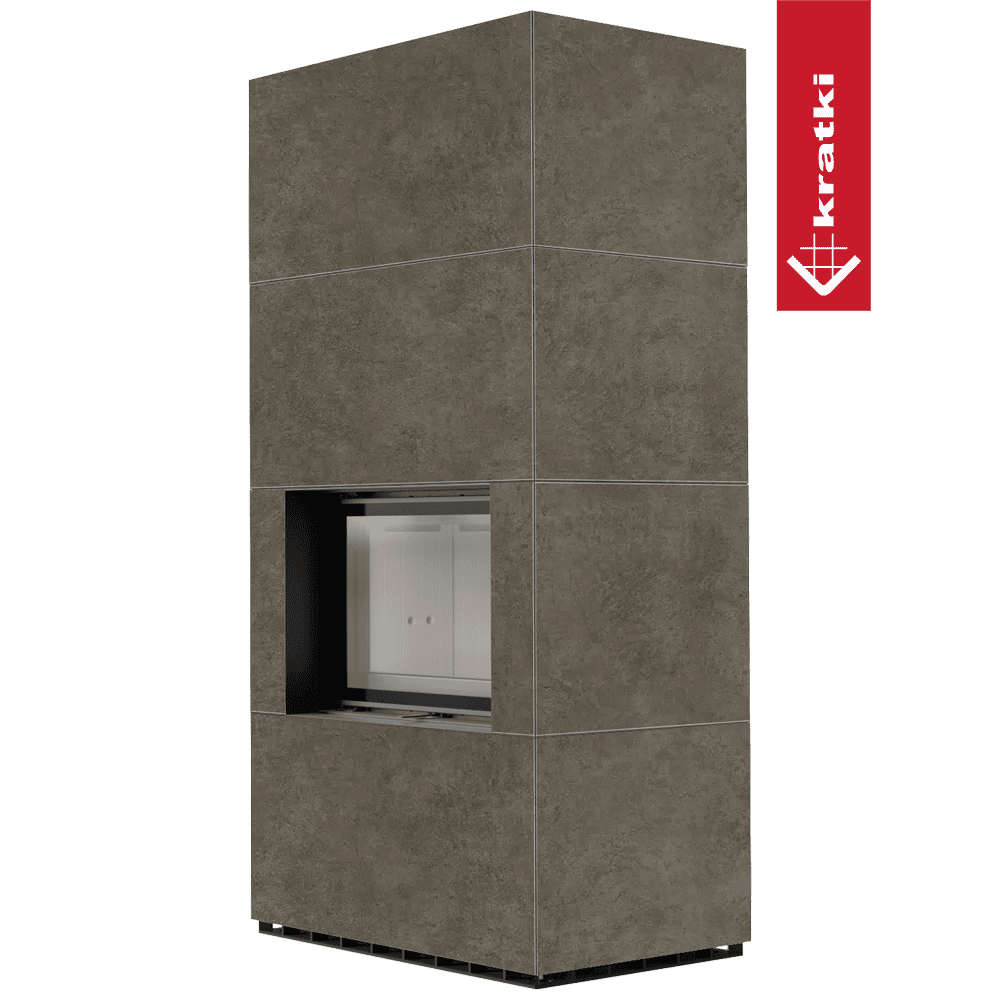 Kratki Kaminbausatz KRATKI FLOKI BOX 8 kW Ø 160 Quarzsinter FOKOS PIOKRATKI MBO