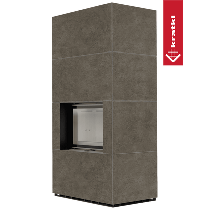 Kratki Kaminbausatz KRATKI FLOKI BOX 8 kW Ø 160 Quarzsinter FOKOS PIOKRATKI MBO