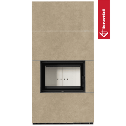 Kratki Kaminbausatz KRATKI FLOKI BOX 8 kW Ø 160 Quarzsinter FOKOS RENA