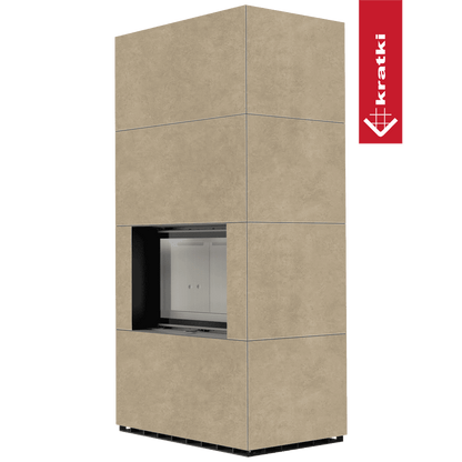 Kratki Kaminbausatz KRATKI FLOKI BOX 8 kW Ø 160 Quarzsinter FOKOS RENA