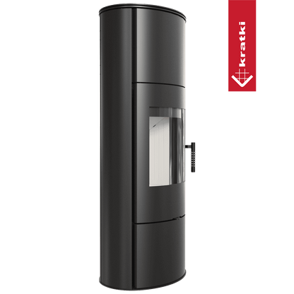Kratki Kaminofen aus Stahl KRATKI ROLLO Hoch Ø 150 7 kW