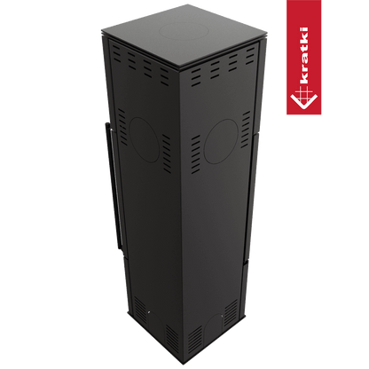 Kratki Kaminofen aus Stahl KRATKI REN/M links Ø 150 7 kW