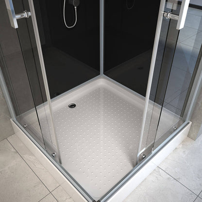 Home Deluxe Duschkabine mit LED-Beleuchtung WAVE M - 90 x 90 cm