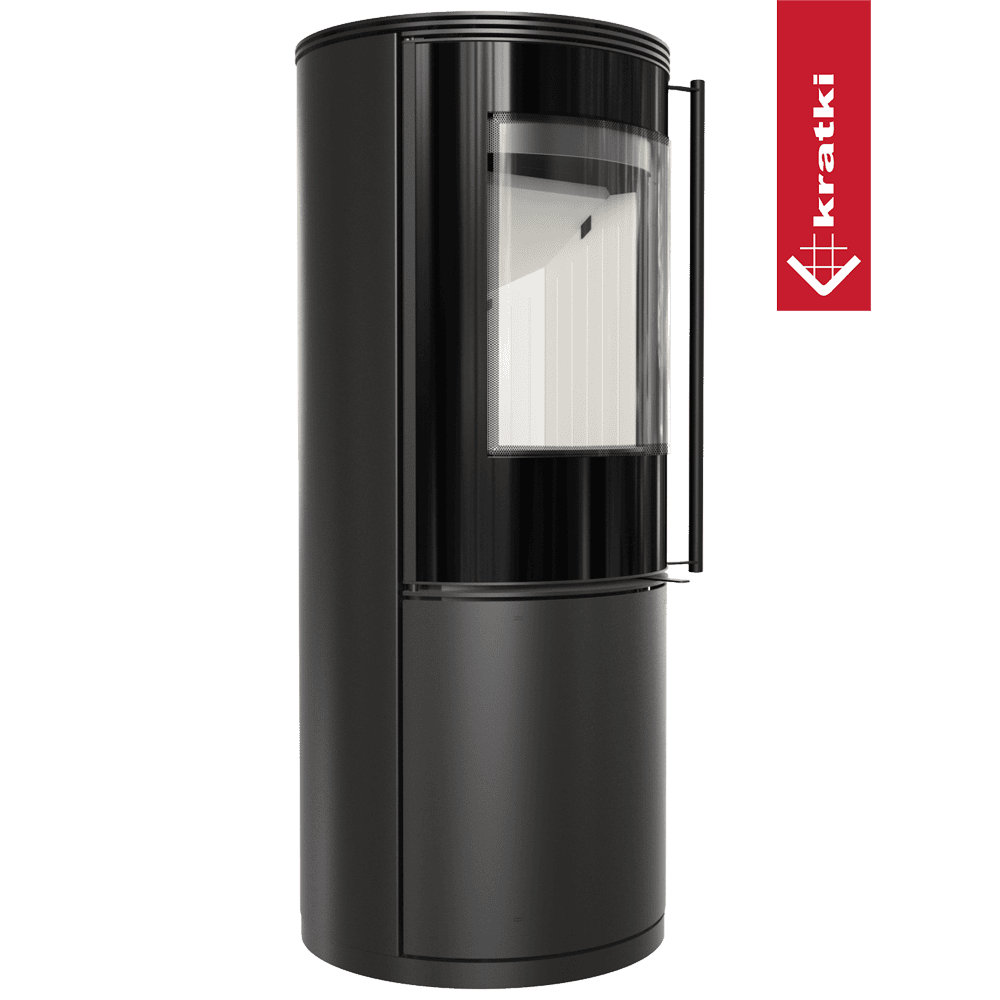 Kratki Kaminofen aus Stahl KRATKI SVEN Ø 150 7 kW