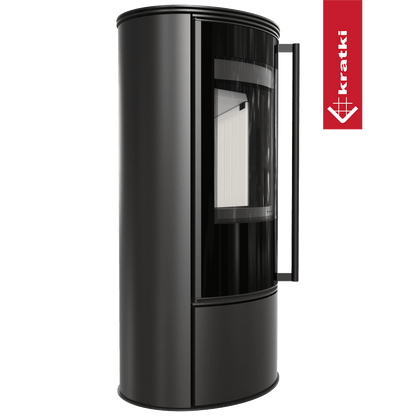Kratki Kaminofen aus Stahl KRATKI ERIK Ø 150 5,5 kW