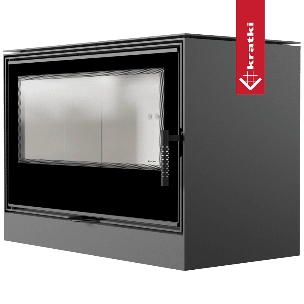 Kratki Kaminofen aus Stahl KRATKI KARI 95 Ø 180 14 kW