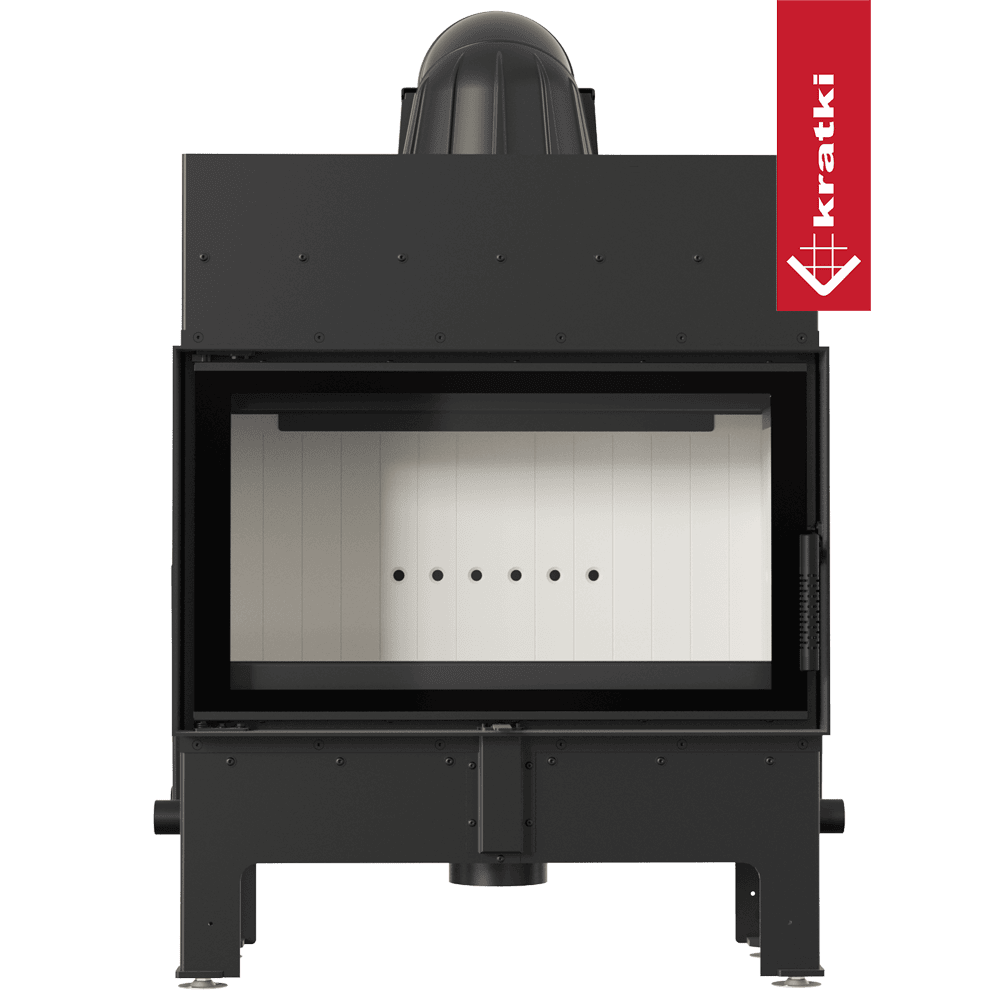 Kratki Kamineinsatz aus Stahl KRATKI FLOKI M 10 kW Ø 200