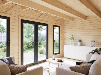 Palmako Aurelia 12,7 m2 - Transparent tauchgrundiert