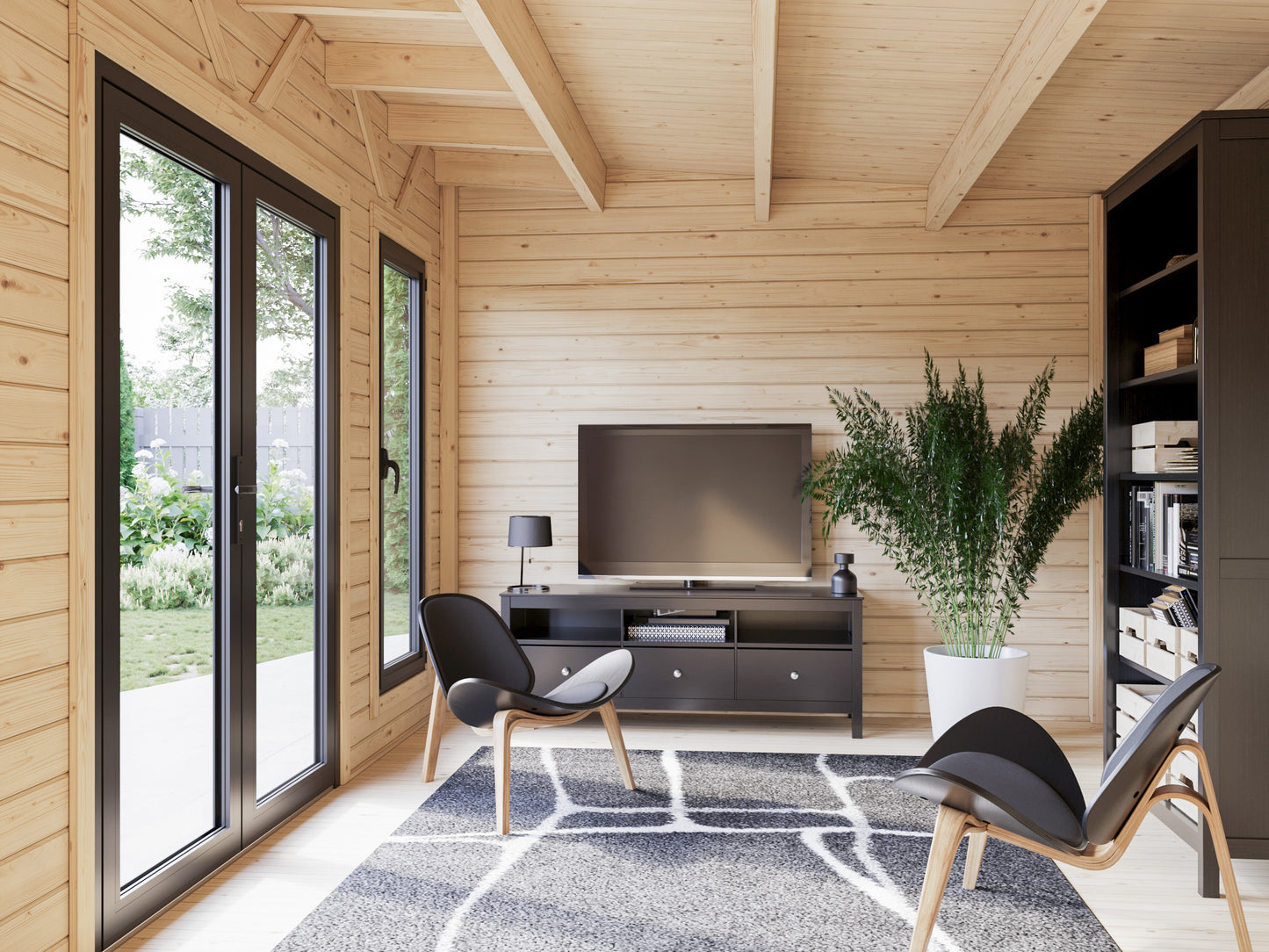 Palmako Aurelia 12,7+7,9 m2 - Naturbelassen
