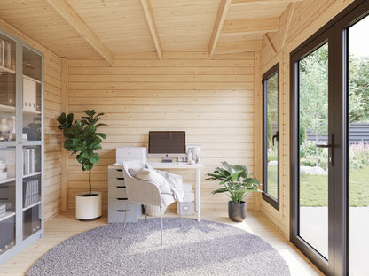 Palmako Aurelia 8,4+7,9 m2 - Naturbelassen