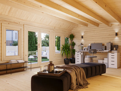Palmako Claudia Pent 19,4 m2 - Transparent tauchgrundiert