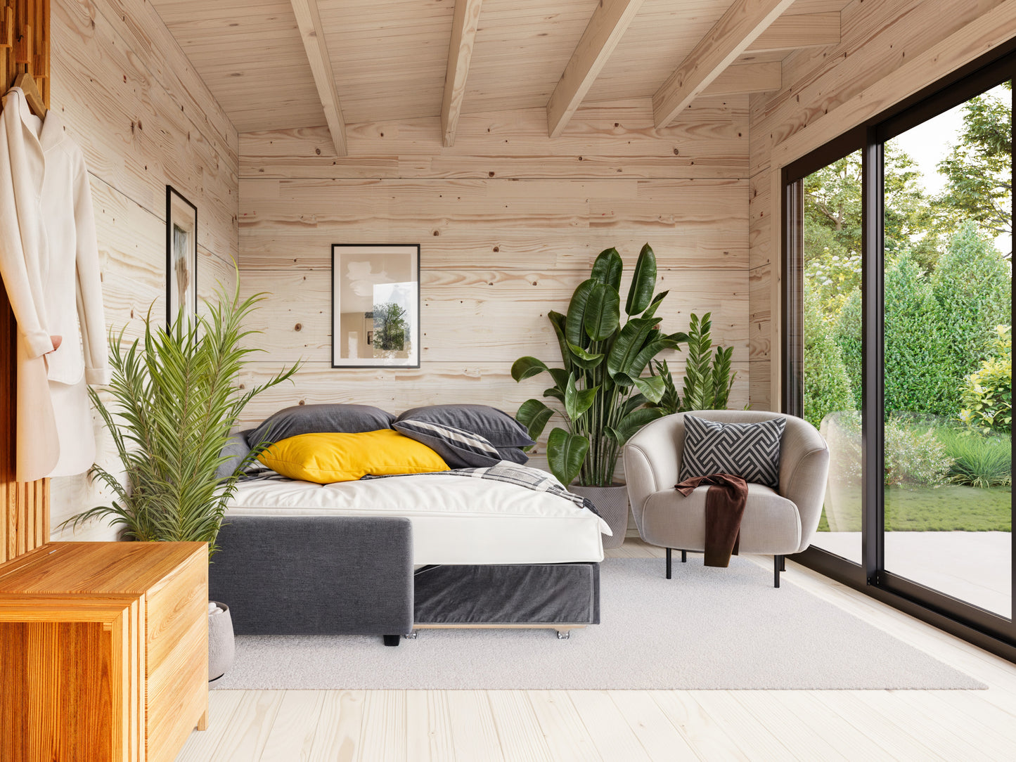 Palmako Grace 11,2+8,2 m2 - Naturbelassen