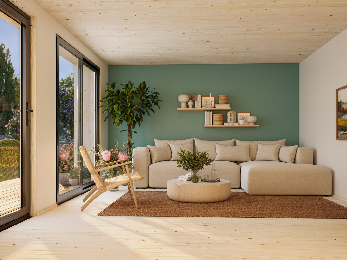 Palmako Johanna 19,4 m2 - Naturbelassen